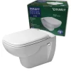 Duravit Wandcloset Met Toiletzitting D-Code Pack Randloos Diepspoel 35,5X54,5Cm Wit