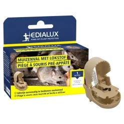 Edialux Muizenval Met Lokaas 1 Stk