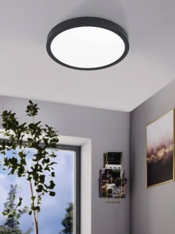 Eglo Plafondlamp Led Fueva 5 Zwart 28,5Cm 20,5W