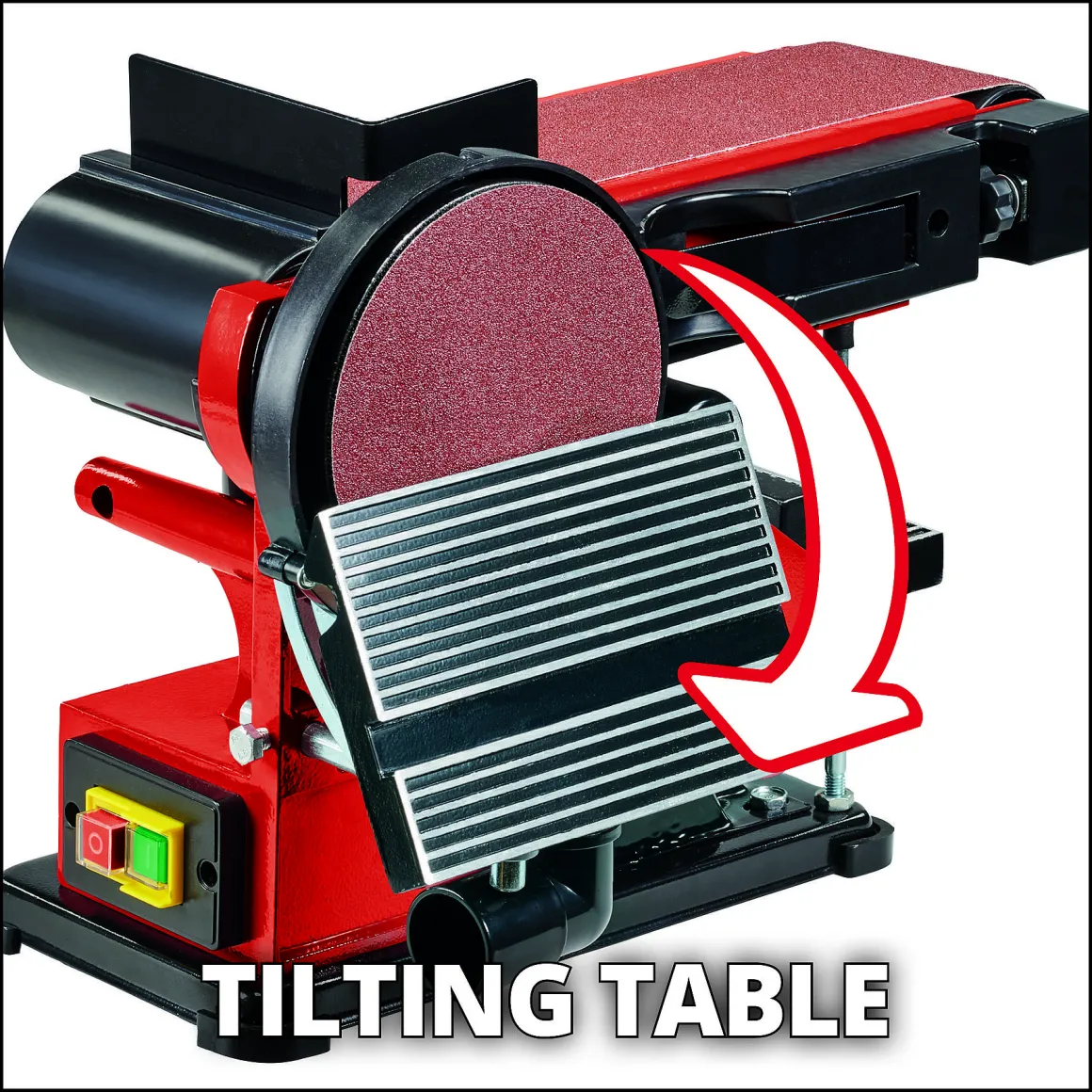 Einhell Schijf- En Bandschuurmachine Tc-Us380 380W