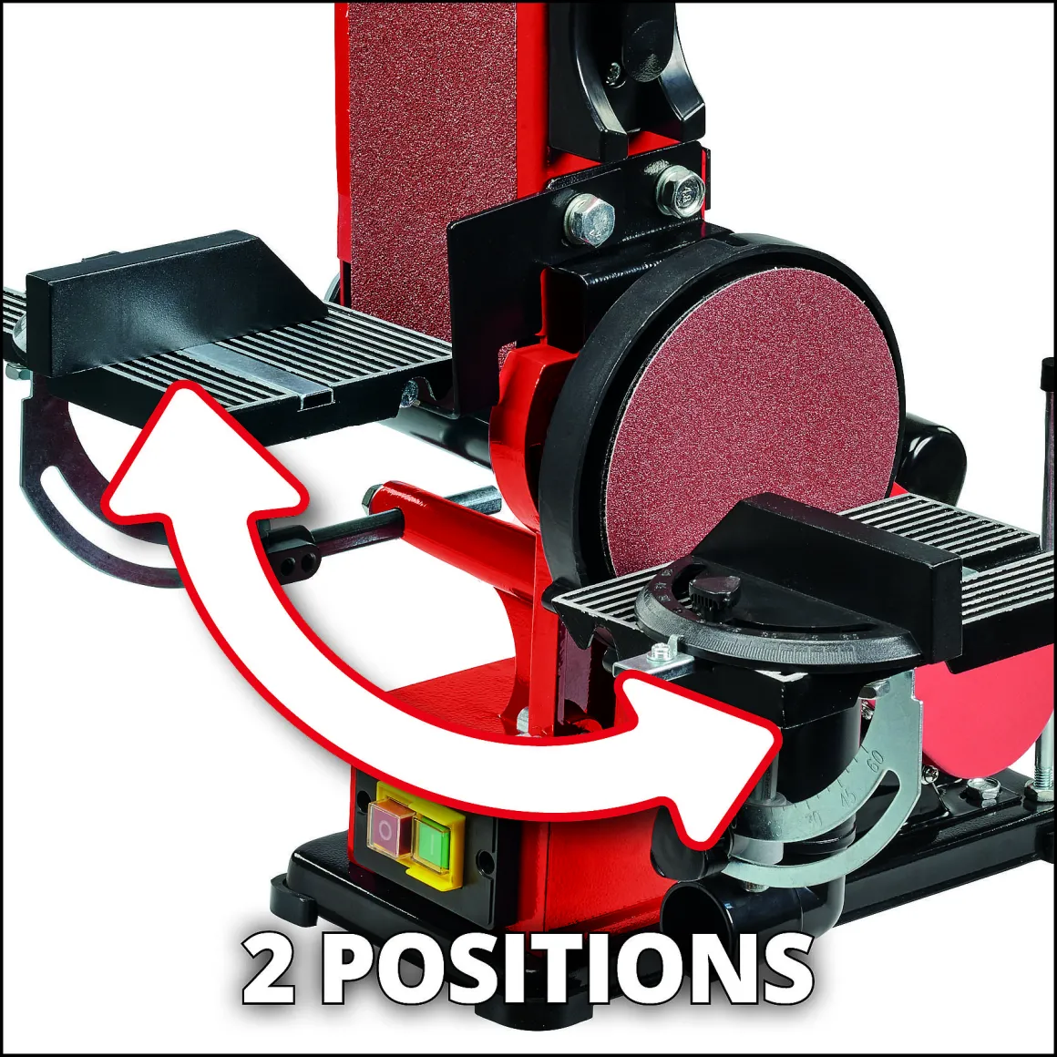Einhell Schijf- En Bandschuurmachine Tc-Us380 380W