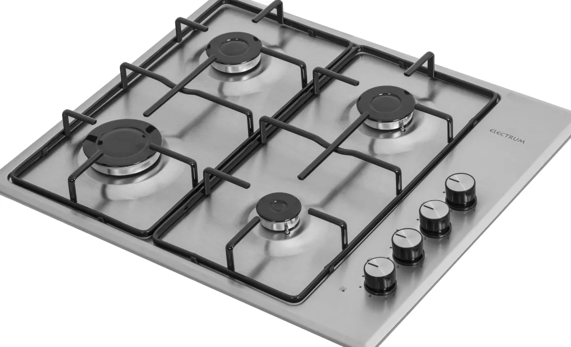 Electrum Gaskookplaat Ps6040Gx Rvs 60Cm
