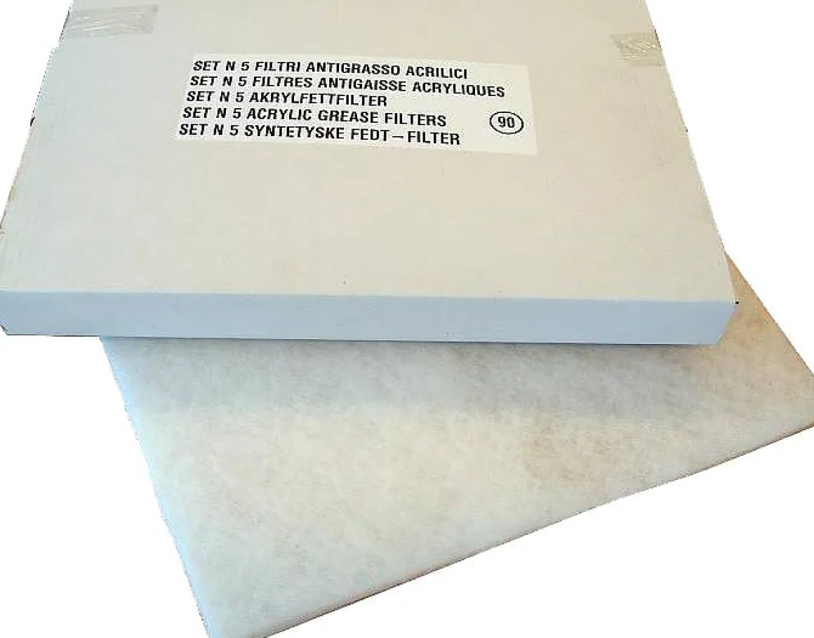 Electrum Set Van 5 Vetfilters Voor Afzuigkap Acrf-605