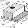 Electrum Telescopische Afzuigkap Th612Lx Rvs