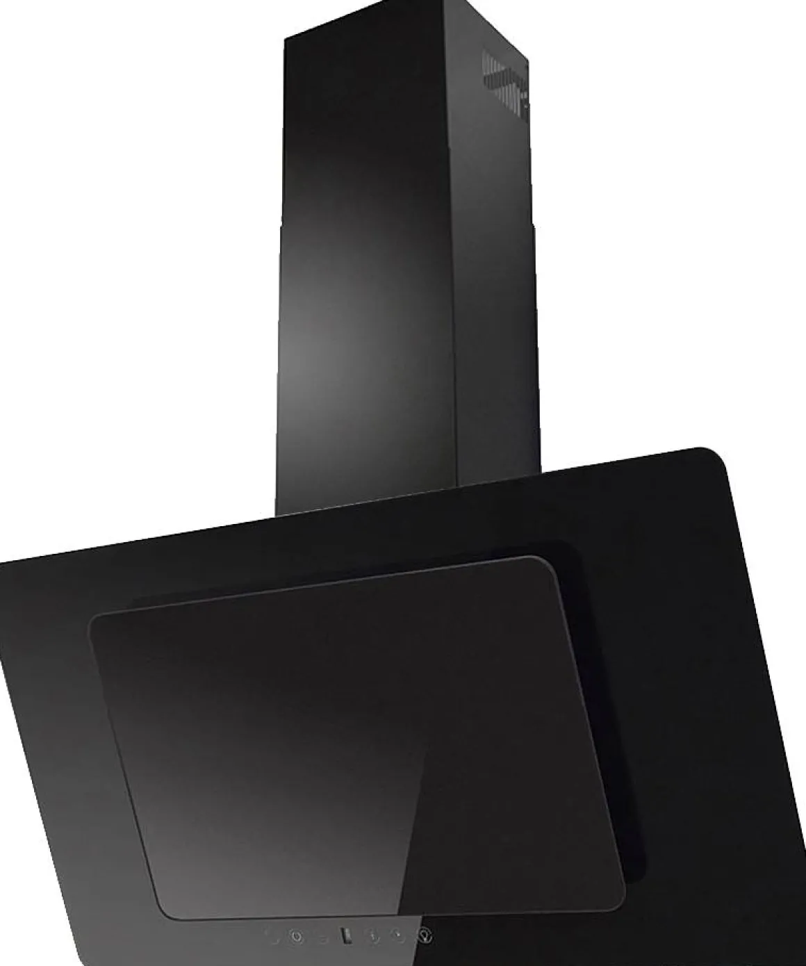 Electrum Verticale Wandafzuigkap 90Cm Dhpr93008Blg Zwart