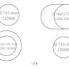 Electrum Vitro Kookplaat 78Cm Pa7842Vtc Zwart
