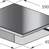 Electrum Vitrokookplaat Pa6040Vtc Zwart