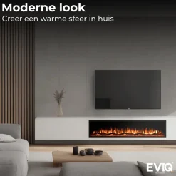 Elektrische Sfeerhaard Smartline 72″ Inch – 182 Cm