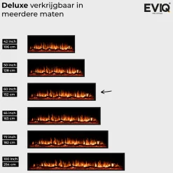 Elektrische Sfeerhaard Smartline 60″ Inch – 152 Cm