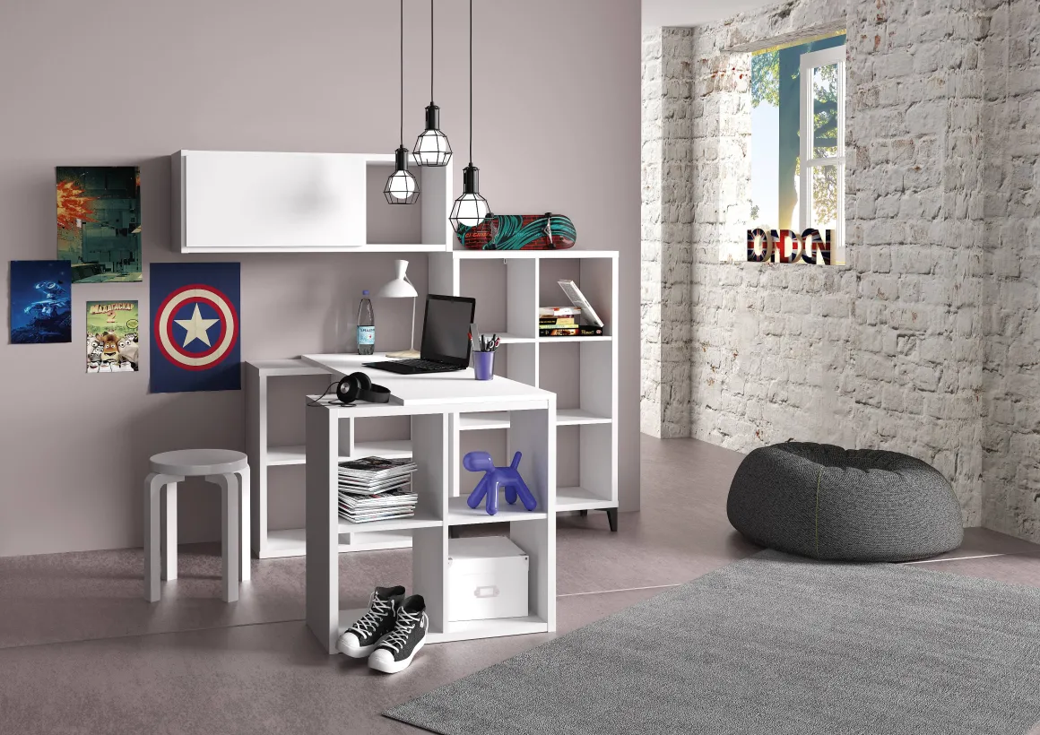 Elements Kast Deur Wit