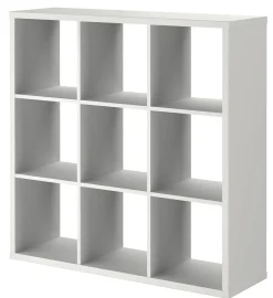 Elements Kubus Kast Wit 3X3