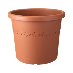 Elho Bloempot Algarve Cilindro Rond O21Cm Terra