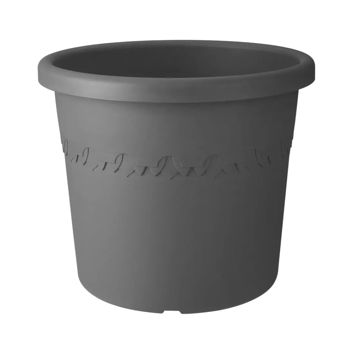 Elho Bloempot Algarve Cilindro Rond O30Cm Antraciet