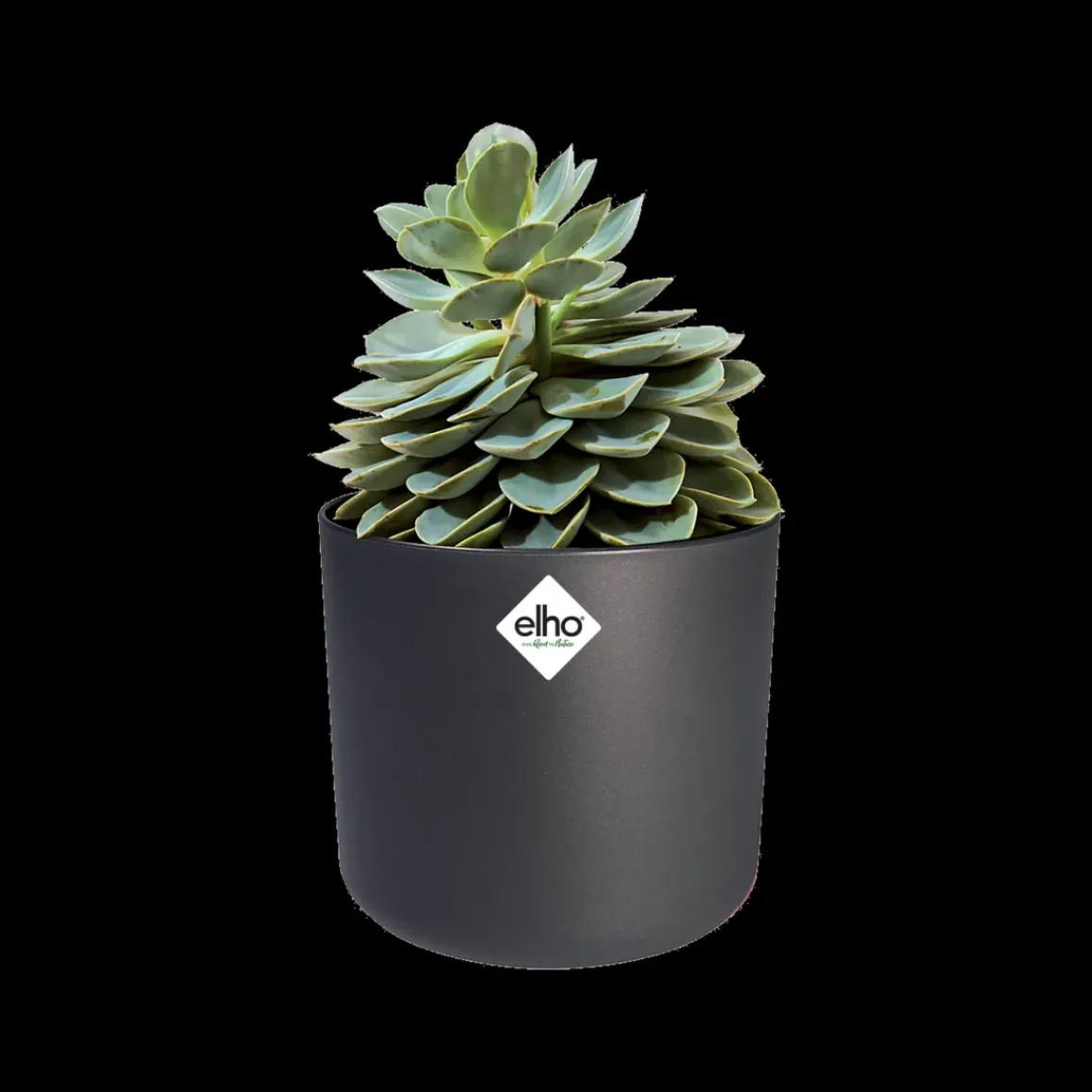 Elho Bloempot B. For Soft Rond O14Cm Antraciet