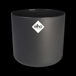 Elho Bloempot B.For Soft Rond O30Cm Antraciet