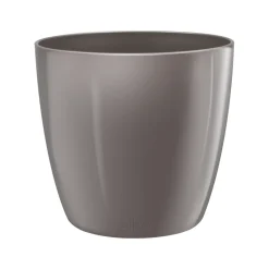Elho Bloempot Brussels Diamond Rond O25Cm Oyster Pearl