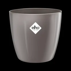 Elho Bloempot Brussels Diamond Rond O25Cm Oyster Pearl