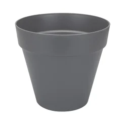 Elho Bloempot Loft Urban Rond Wielen O40Cm Antraciet