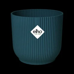 Elho Bloempot Vibes Fold Rond O22Cm Deep Blue