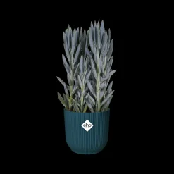 Elho Bloempot Vibes Fold Rond O22Cm Deep Blue