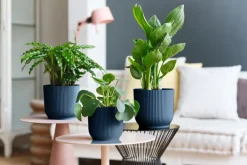 Elho Bloempot Vibes Fold Rond O22Cm Deep Blue