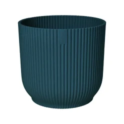 Elho Bloempot Vibes Fold Rond O22Cm Deep Blue