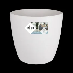 Elho Brussels Rond Wielen O47Cm Wit
