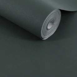 Elle Vliesbehang Velvet Uni Groen