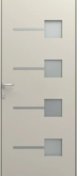 Elsealu Voordeur Soria Zijdegrijs 218X96Cm