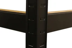 Erro Stellingkast Met 5 Planken - Zwart - 90Cm