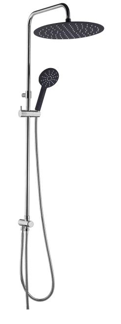 Essebagno Doucheset Essesmart Ii Zwart/Chroom