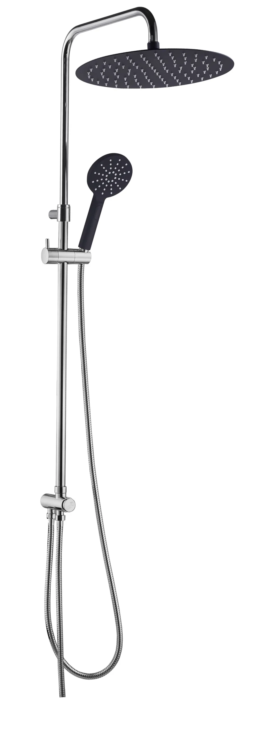 Essebagno Doucheset Essesmart Ii Zwart/Chroom
