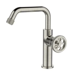Essebagno Wastafelkraan Indus Laag Rvs