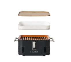 Everdure Cube Houtskool Barbecue Khaki 38,4X31,6X22,4Cm
