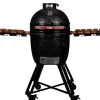 Eviq Kamado 18" Keramische Barbecue Zwart