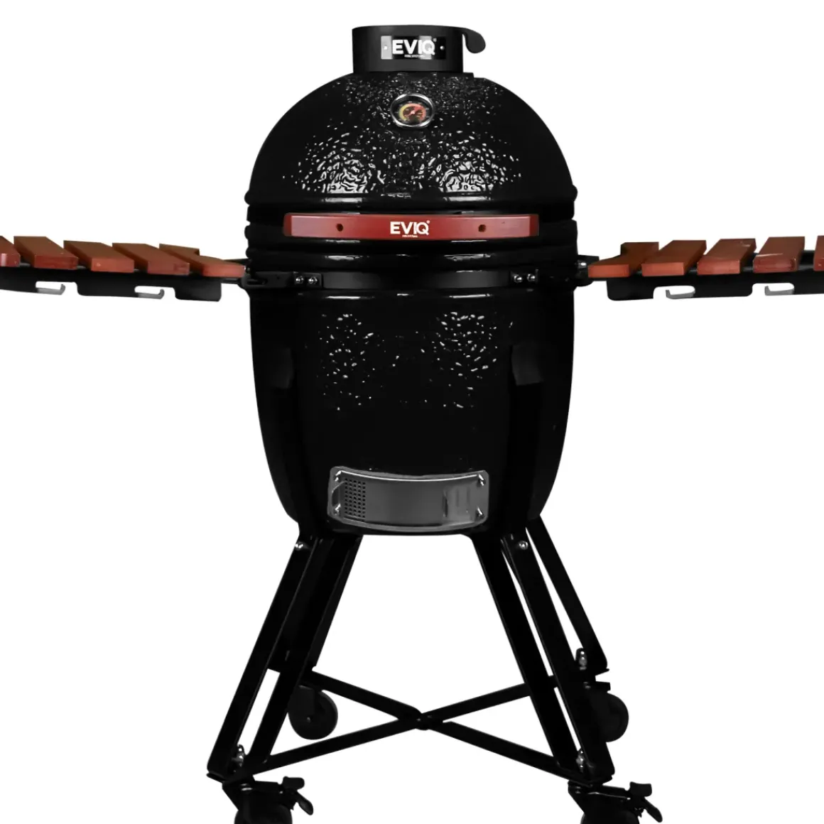 Eviq Kamado 18" Keramische Barbecue Zwart