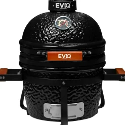 Eviq Kamado 13" Keramische Barbecue Zwart