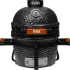 Eviq Kamado 13" Keramische Barbecue Antraciet