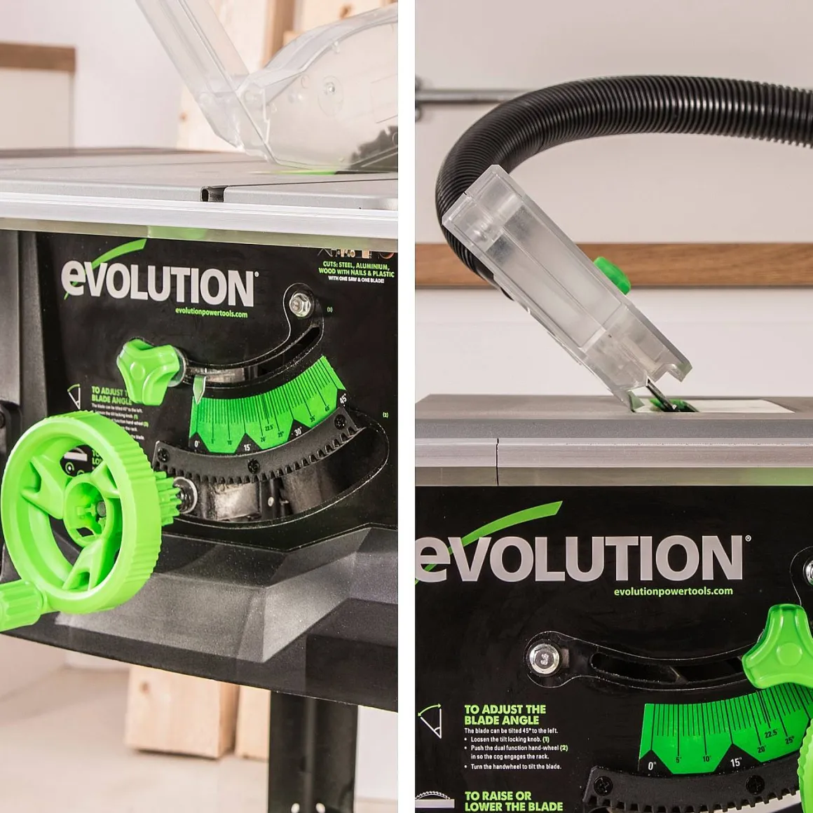 Evolution Tafelzaag Fury5-S 1500W