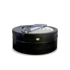 Exit Opblaasbare Jacuzzi Leather Premium Spa Zwart O184X73Cm