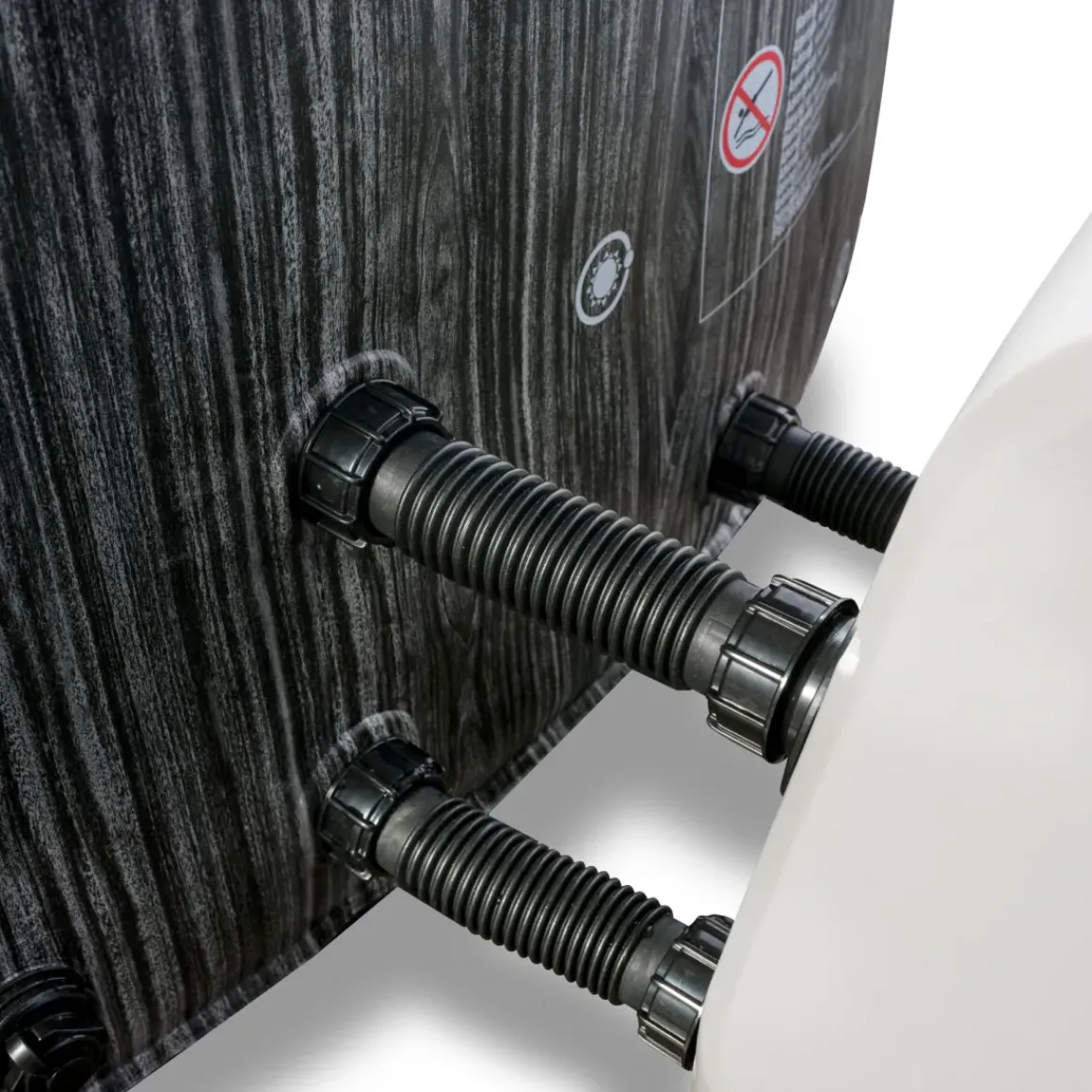 Exit Wood Deluxe Spa Donkergrijs O204X65Cm