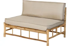 Exotan Ligbank Buiten - Bamboe - Bruin - 70X120X80
