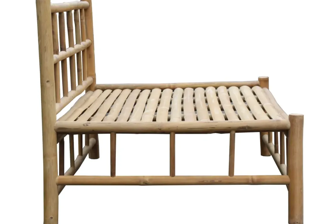 Exotan Tuinbank Bamboo Pallet Bamboe Bruin 120X80X70Cm
