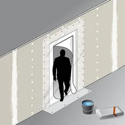 Far Tools Beschermingdeur Zip Kunststof