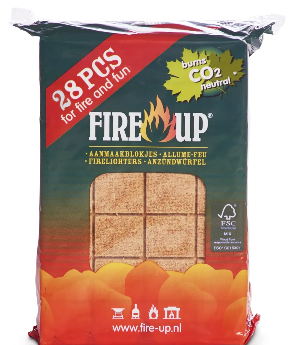 Fire-Up Aanmaakblokjes – 28 Stuks