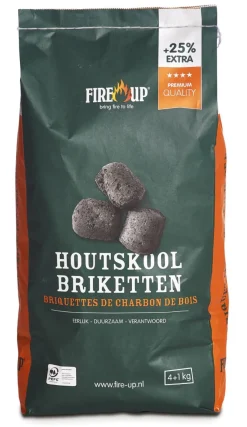 Fire-Up Houtskool Pefc 5Kg