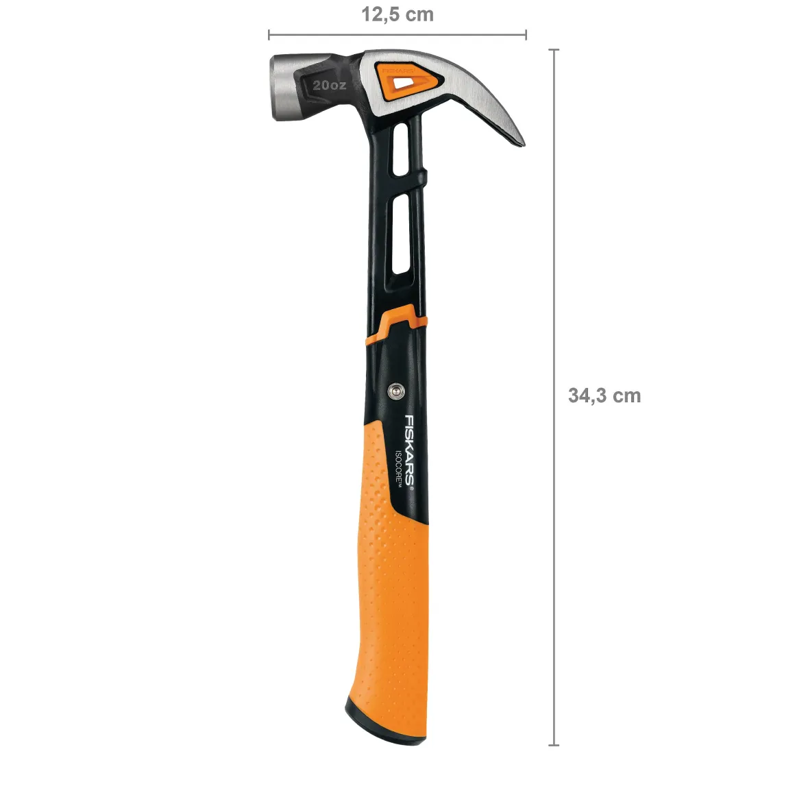 Fiskars Klauwhamer Isocore L Gebogen
