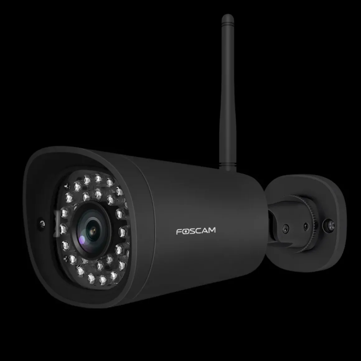 Foscam G4P-B Outdoorcamera 4 Mp Super Hd Videokwaliteit Uitstekend Nachtzicht Zwart