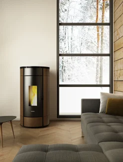 Freepoint Pelletkachel Globe Moka 10,5Kw