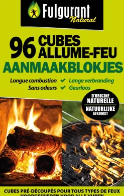 Fulgurant Aanmaakblokjes Ecologisch 84 Stuks